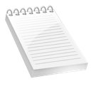 Bloc notes icon